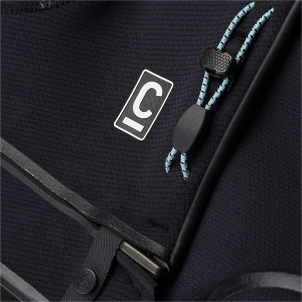 2026 C-Skins Mens Nuwave Wired 4/3mm Chest Zip Wetsuit CWI43MC - Meteor / Black / Blue